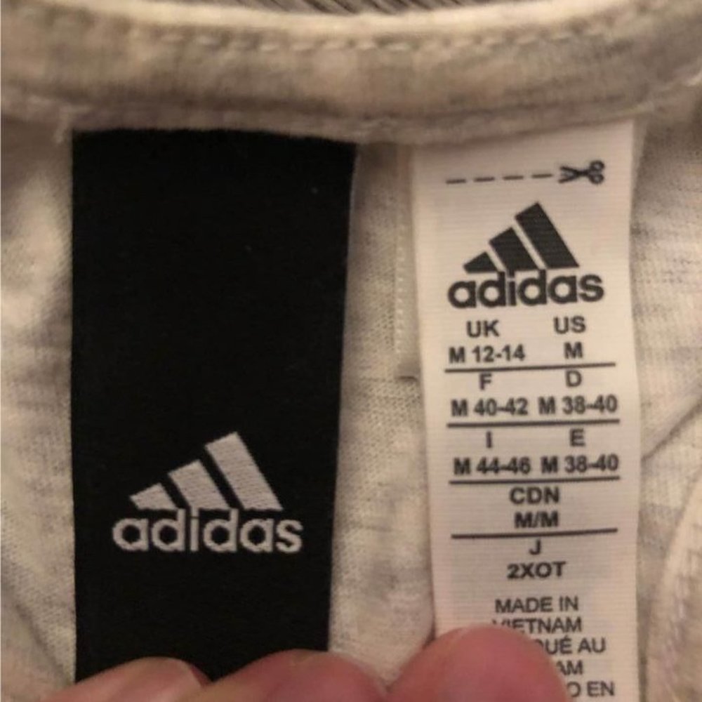Adidas cropped muscle tank - Picture 2 of 2